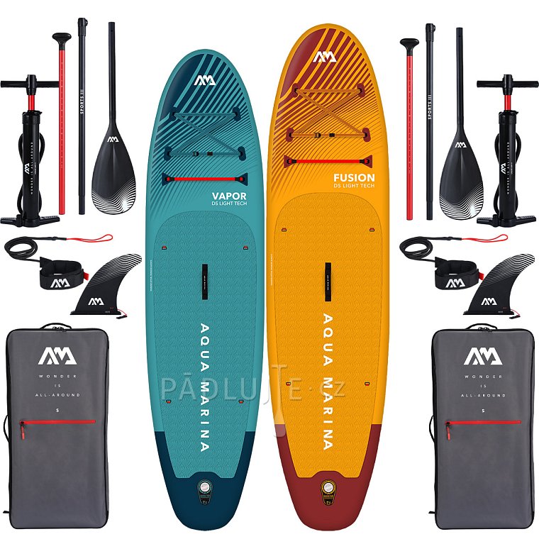 AQUA MARINA VAPOR 10'4 , FUSION 10'10 - Rodinná sada nafukovacích paddleboardů