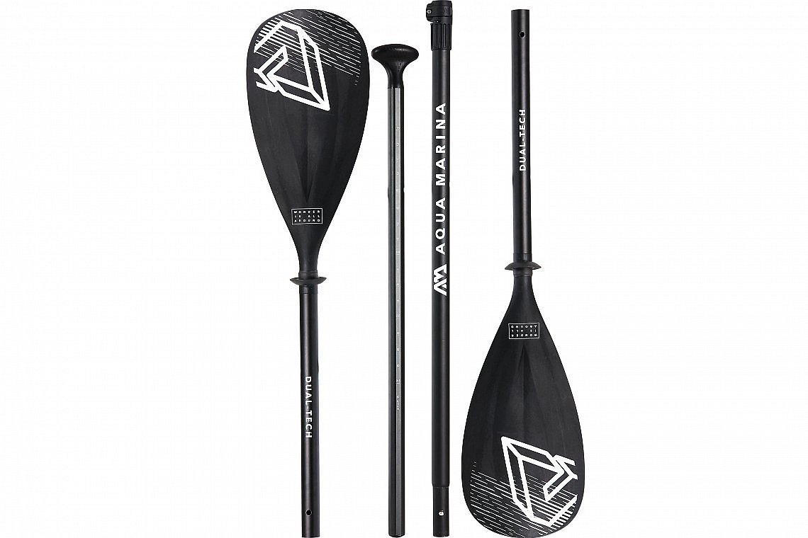 Pádlo AQUA MARINA Dual Tech 4-dílné nastavitelné pádlo pro paddleboard i kajak