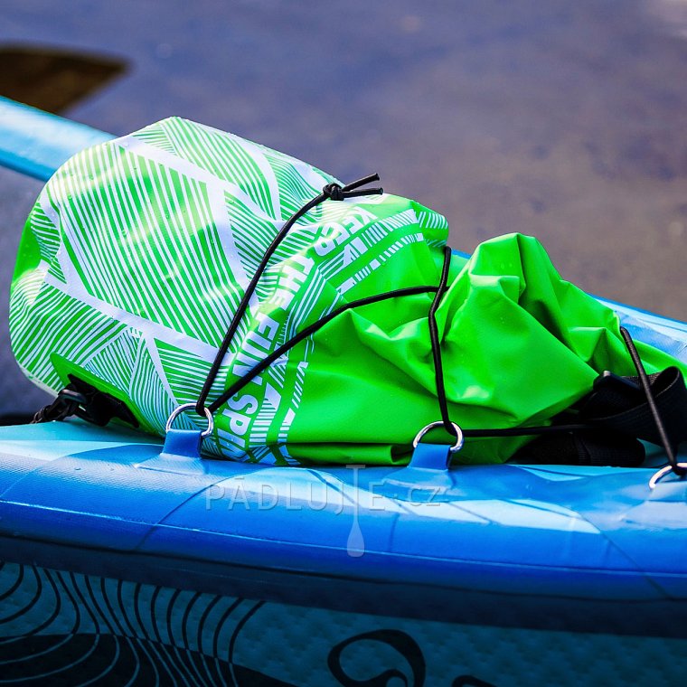 Vodotěsný vak SPINERA  10l zelený pro paddleboard
