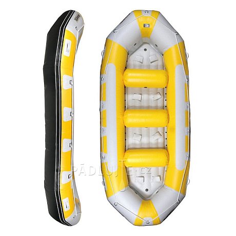 Raft AQUADESIGN Avanti 420 Yellow - až 9 osob