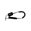 Leash GLADIATOR PRO coil black - pojistný řemínek pro paddleboardy