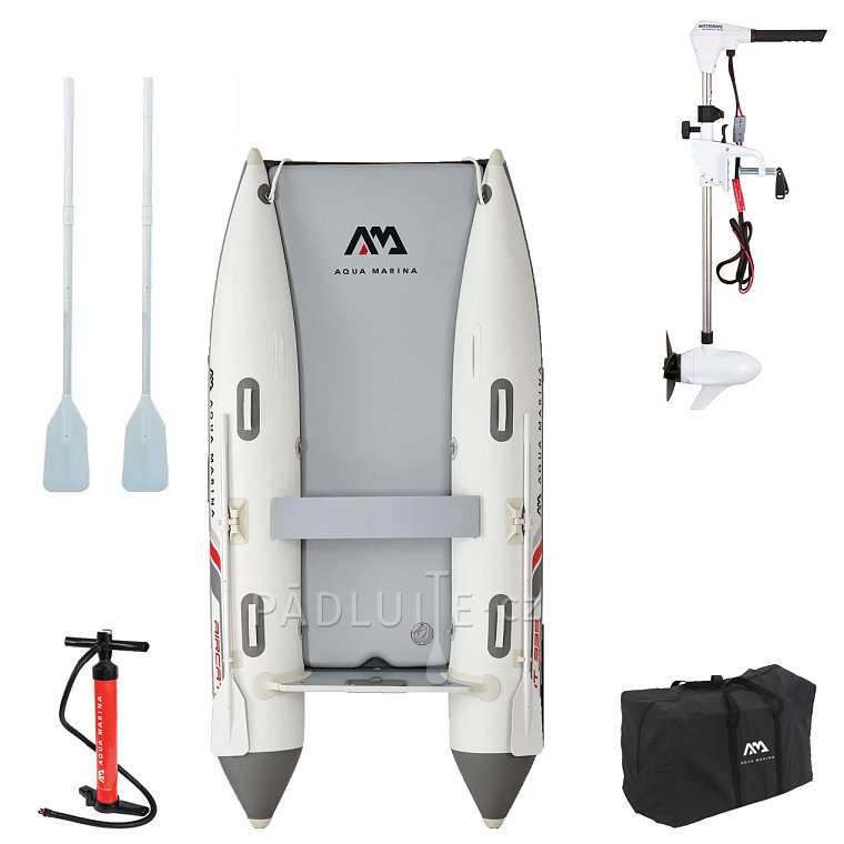 Člun AQUA MARINA Aircat 3,35m AD BT-AC335 - nafukovací člun s vysokotlakou podlahou