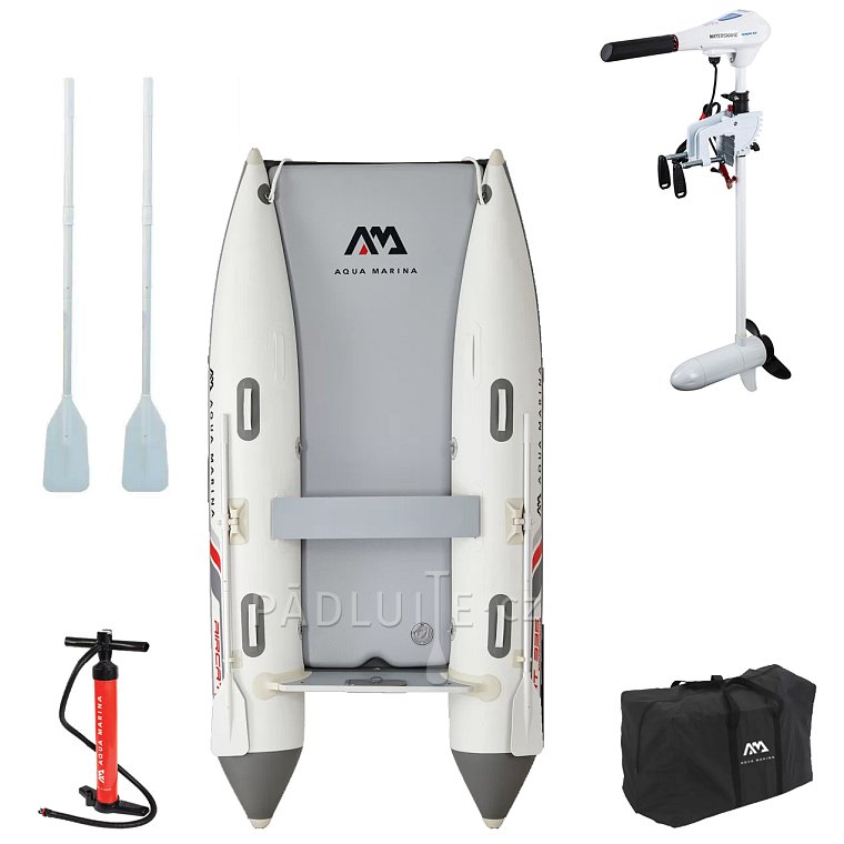 Člun AQUA MARINA Aircat 3,35m AD BT-AC335 - nafukovací člun s vysokotlakou podlahou