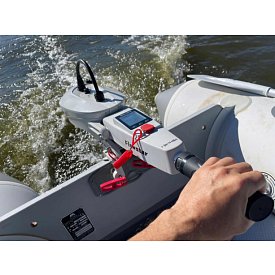 Lodní elektrický motor WOLONG ​FLOWSTAR 1,5 kW S - přívěsný s baterií