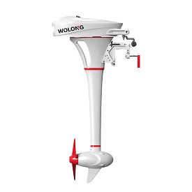 Lodní elektrický motor WOLONG ​FLOWSTAR 1,5 kW S - přívěsný s baterií