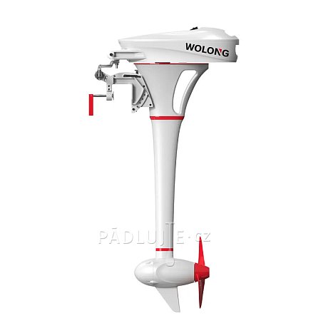 Lodní elektrický motor WOLONG ​FLOWSTAR 1,5 kW S - přívěsný s baterií