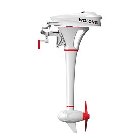 Lodní elektrický motor WOLONG ​FLOWSTAR 1,5 kW S - přívěsný s baterií