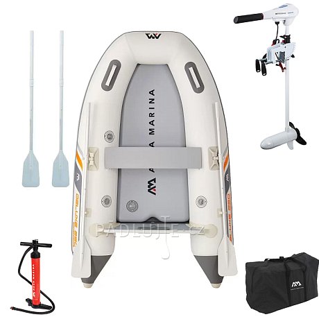 Člun AQUA MARINA U-DeLuxe 2,5m AD BT-UD250 - nafukovací člun s vysokotlakou podlahou