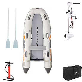 Člun AQUA MARINA U-DeLuxe 3,5m AD BT-UD350 - nafukovací člun s vysokotlakou podlahou