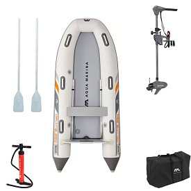 Člun AQUA MARINA U-DeLuxe 3,5m AD BT-UD350 - nafukovací člun s vysokotlakou podlahou