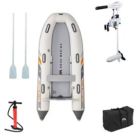 Člun AQUA MARINA U-DeLuxe 3,5m AD BT-UD350 - nafukovací člun s vysokotlakou podlahou