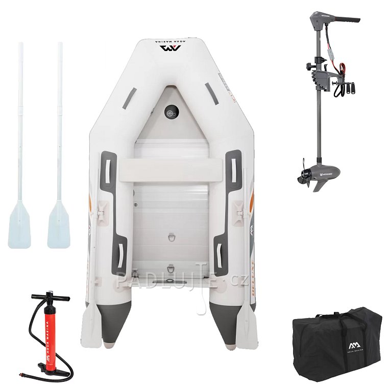 Člun AQUA MARINA A-DeLuxe 3,3m AL BT-06330AL - nafukovací člun s hliníkovou podlahou