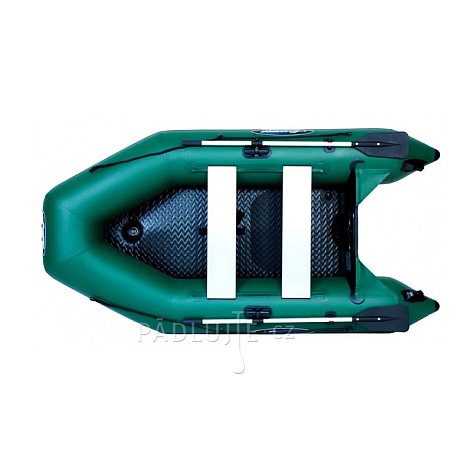 Člun GLADIATOR LIGHT AK280AD green - nafukovací člun s vysokotlakou podlahou