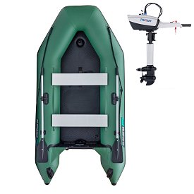Člun GLADIATOR LIGHT AK300AD green - nafukovací člun s vysokotlakou podlahou