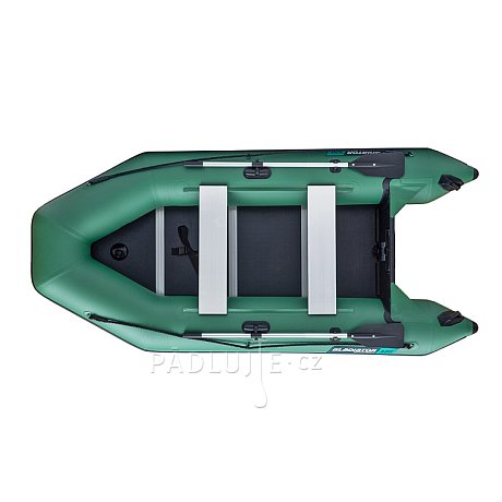 Člun GLADIATOR LIGHT AK320WF green - nafukovací člun s dřevěnou podlahou