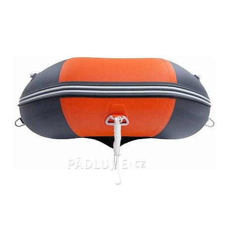 Člun GLADIATOR CLASSIC B330AL orange dark gray - nafukovací člun s hliníkovou podlahou