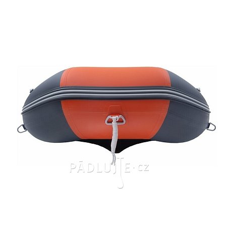 Člun GLADIATOR CLASSIC B370AL orange dark gray - nafukovací člun s hliníkovou podlahou