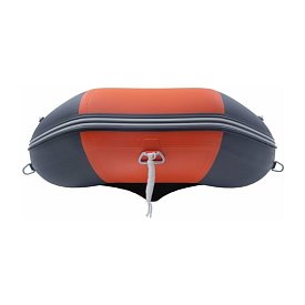 Člun GLADIATOR CLASSIC B370AL orange dark gray - nafukovací člun s hliníkovou podlahou