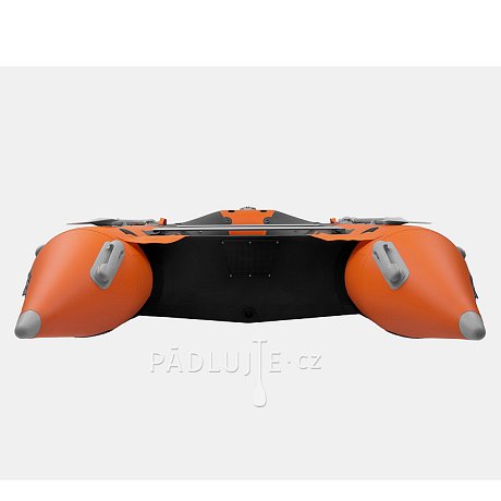 Člun GLADIATOR ACTIVE C370AL orange dark gray - nafukovací člun s hliníkovou podlahou