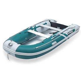 Člun GLADIATOR ACTIVE C370AL sea green white - nafukovací člun s hliníkovou podlahou