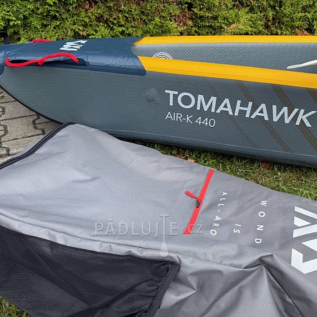 Kajak AQUA MARINA TOMAHAWK AIR-K 440 - ROZBALENÉ ZBOŽÍ - 2 roky záruka