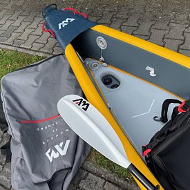 Kajak AQUA MARINA TOMAHAWK AIR-K 440 - ROZBALENÉ ZBOŽÍ - 2 roky záruka