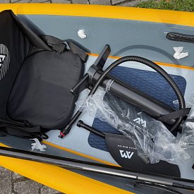 Kajak AQUA MARINA TOMAHAWK AIR-K 440 - ROZBALENÉ ZBOŽÍ - 2 roky záruka