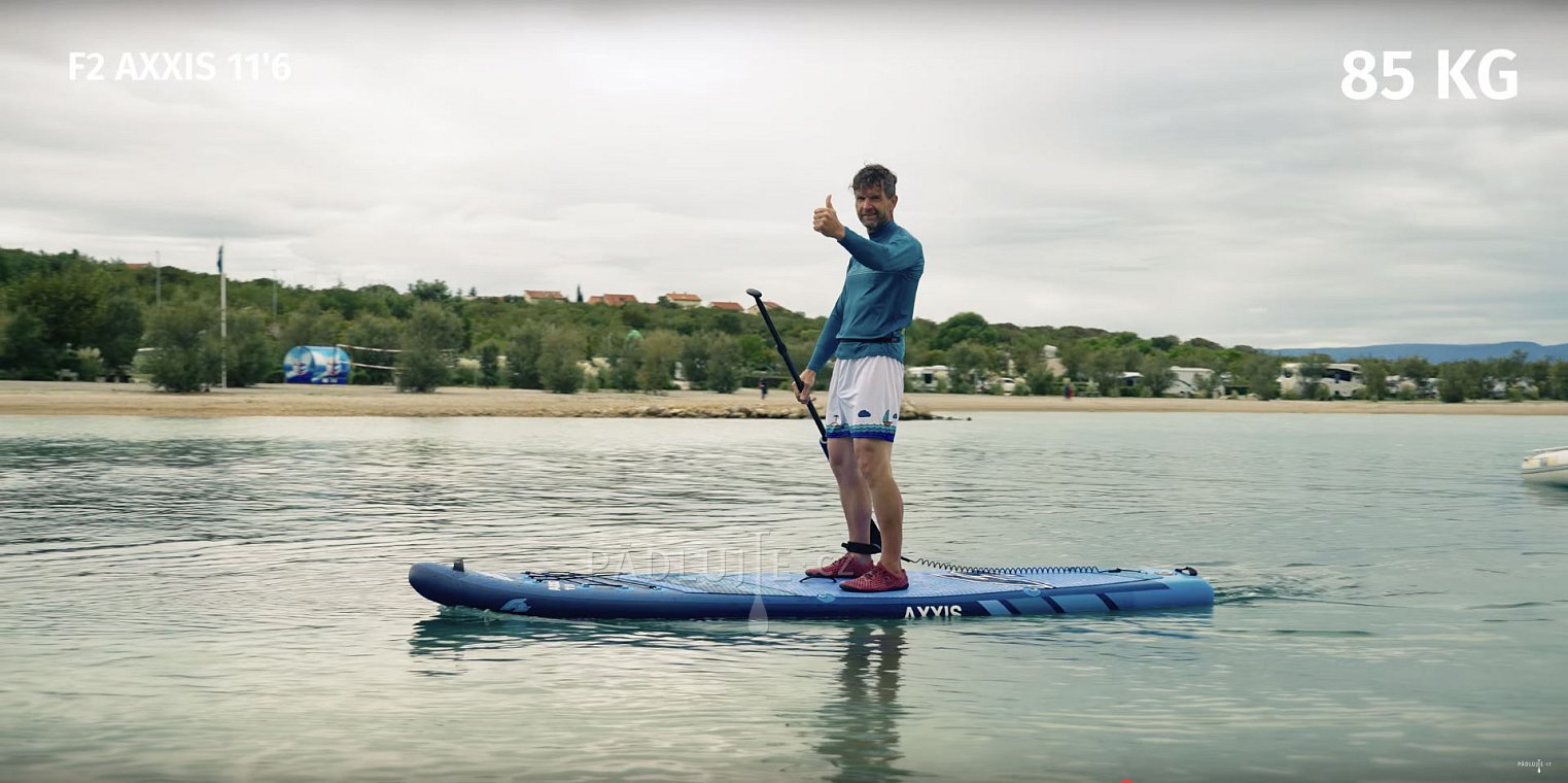 Paddleboard F2 AXXIS SMU 12'2 COMBO NAVY BLUE - nafukovací paddleboard