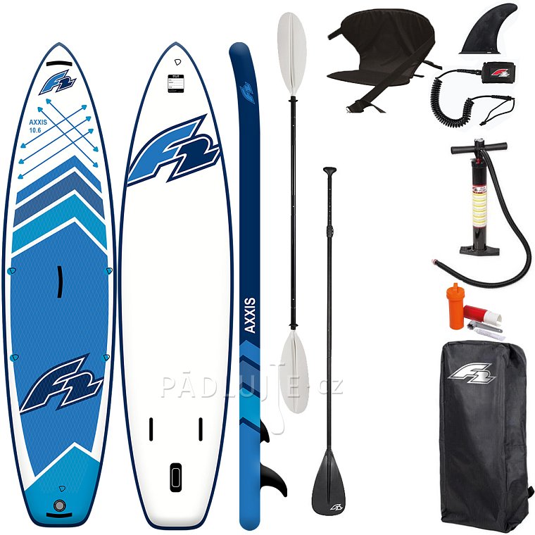 Paddleboard F2 AXXIS 10'6 SMU LIGHT BLUE s pádlem 2024 - nafukovací paddleboard