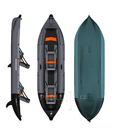 Kajak AQUADESIGN Koloa X'Perience 2 360 - nafukovací dvoumístný - varianta: základní sada- POUŽITÉ ZBOŽÍ BAZAR záruka 2 roky
