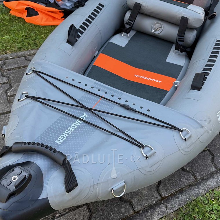 Kajak AQUADESIGN Koloa X'Perience 2 360 - nafukovací dvoumístný - varianta: základní sada- POUŽITÉ ZBOŽÍ BAZAR záruka 2 roky