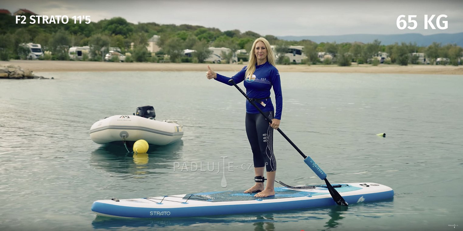 Paddleboard F2 STRATO 10'5'' COMBO BLUE s pádlem - nafukovací paddleboard a kajak