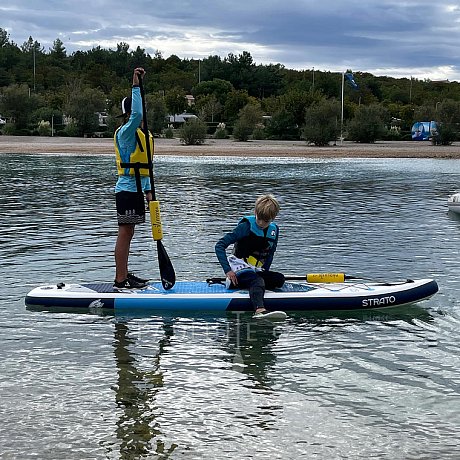 Paddleboard F2 STRATO 10'5'' COMBO BLUE s pádlem - nafukovací paddleboard a kajak