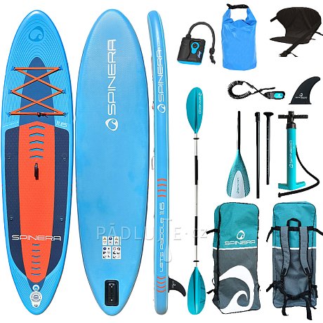 Paddleboard SPINERA SUP LET'S PADDLE 11'6'' model 2025 - nafukovací