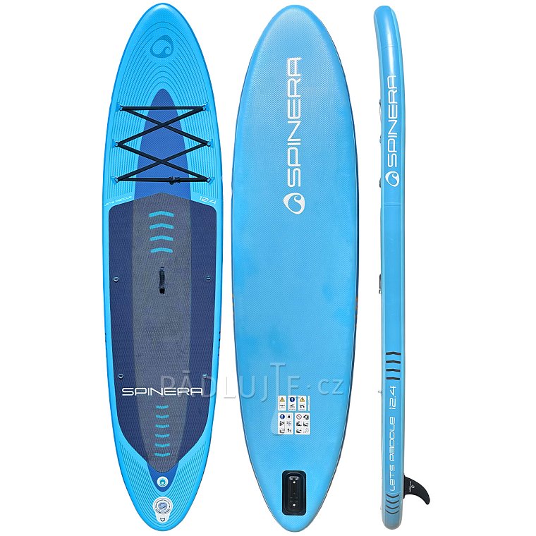 Paddleboard SPINERA SUP LET'S PADDLE 12'4'' model 2025 - nafukovací