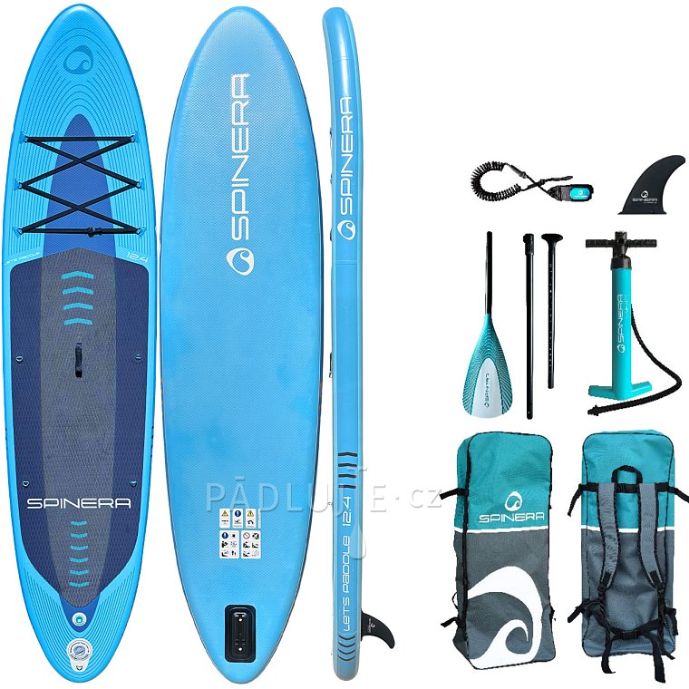 Paddleboard SPINERA SUP LET'S PADDLE 12'4'' model 2025 - nafukovací