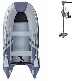 Člun GLADIATOR CLASSIC B330AL light dark grey - nafukovací člun s hliníkovou podlahou
