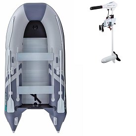 Člun GLADIATOR CLASSIC B330AL light dark grey - nafukovací člun s hliníkovou podlahou