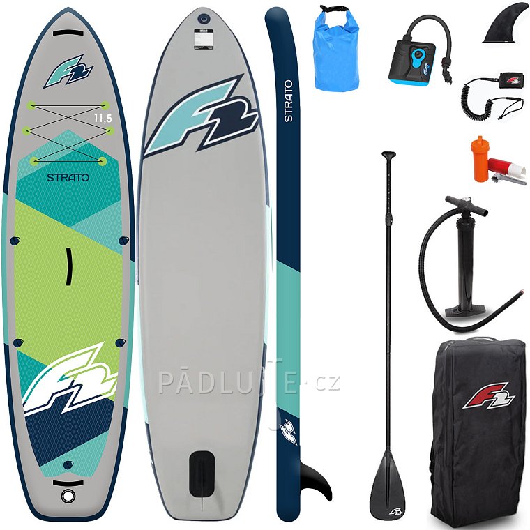 Paddleboard F2 STRATO 12'5 GREEN - nafukovací paddleboard