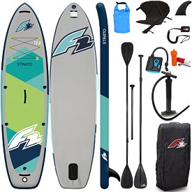 Paddleboard F2 STRATO 12'2 GREEN - nafukovací paddleboard