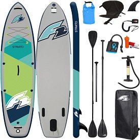 Paddleboard F2 STRATO 12'5 GREEN - nafukovací paddleboard