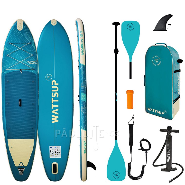 Paddleboard WATTSUP MARLIN 12'5 MINICOMBO - nafukovací