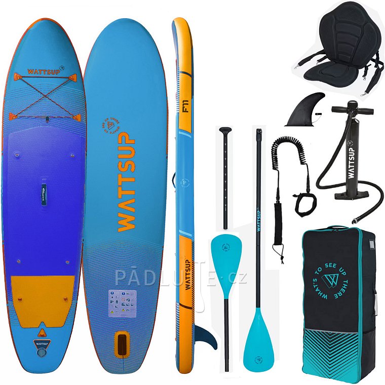 Paddleboard WATTSUP F11 11'0 COMBO SMU - nafukovací