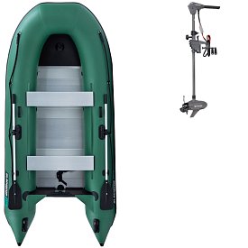 Člun GLADIATOR CLASSIC B330AL green - nafukovací člun s hliníkovou podlahou