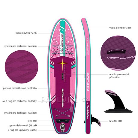 Paddleboard RIDEWAVE Eternity  9'6 - nafukovací