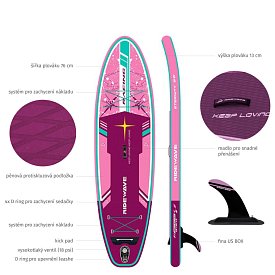 Paddleboard RIDEWAVE Eternity  9'6 - nafukovací