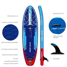 Paddleboard RIDEWAVE Eternity 10'0 - nafukovací