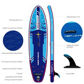 Paddleboard RIDEWAVE Eternity  10'6 - nafukovací