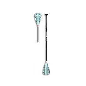 Pádlo RIDEWAVE Pybrocales Combo 4-dílné s laminátovýmm shaftem nastavitelné pro paddleboard i kajak