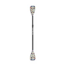 Pádlo RIDEWAVE Conquerbrace Combo 4-dílné s karbonovým shaftem nastavitelné pro paddleboard i kajak